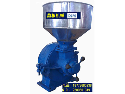 30型磨片式粉碎機(jī)、磨粉機(jī)磨粉機(jī)，磨片式，產(chǎn)量達(dá)1000公斤時(shí),粗細(xì)可調(diào)